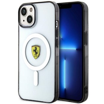 Ferrari iPhone 14 Plus Case Outline MagSafe, Transparent