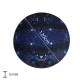 Dunmoon Round Chair Mat, 120 cm, Black