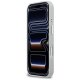 Karl Lagerfeld Croco KL Script Logo MagSafe Phone Case Cover iPhone 17 Pro - Silver