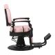 Gabbiano President Barber Chair Pink with Black Base