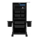 Gabbiano 68UV Hairdressing Trolley with UV Sterilizer, Black
