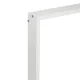 Maclean MCE542 Surface-Mounted Frame for LED Panels 1195x295mm, White