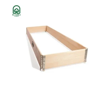 Wooden Raised Garden Bed KLASIKA GARDEN 1200x800x195 mm