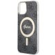 Guess iPhone 15 Case IML 4G MagSafe, Black
