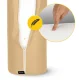 4FIZJO Rehabilitation and Massage Bolster Roller 60 × 15 cm, Beige