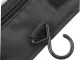 Hanging Travel Toiletry Bag Organizer with Hook and Handle, Black
