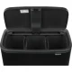 Recycling Waste Bin Brabantia Bo Touch Bin 3 x 11 L, Matt Black