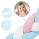 Бортик в кроватку Ricokids 3м, сине-розовый