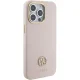 Guess iPhone 15 Pro Max Case Silicone Logo Strass 4G, Pink