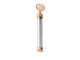 Rose Quartz Face and Neck Vibrating Massager Roller with Two Nozzles
