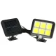 Solar Lamp with Motion and Dusk Sensor, 120 LED, 20W