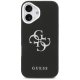 Guess Grained Big 4G Classic Logo maciņš iPhone 17 telefonam – melns | Phone Case Cover
