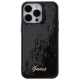 Guess iPhone 15 Pro Max Case Sequin Script Metal, Black