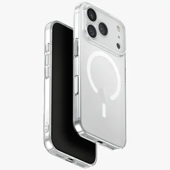 Uniq Airsuit Magclick Charging Case for iPhone 17 Pro Transparent