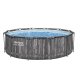 Bestway 5614X Power Steel karkasa baseins 366x100 cm ar piederumiem