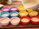 Reusable Silicone Baking Cups for Muffins and Cupcakes 12 Pcs, Mix