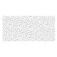 Ruhhy Christmas Tablecloth White/Silver 140x260 cm