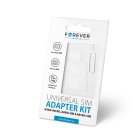 SIM Card Adapter Set Forever Micro and Nano, white