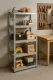 ModernHome Galvanized Steel Storage Rack 180x90x30 cm 5-Tier Shelving 875 kg