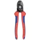 Cable Shears KNIPEX 95 12 165, 165 mm, Red / Black