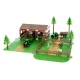 Kruzzel 00022404 Farm Playset with Animals and Tractors, 102 Pieces