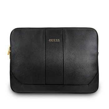 Guess Saffiano 13" Laptop Sleeve, Black