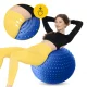 4FIZJO Sensory Massage Exercise Ball with Spikes 65 cm, Blue