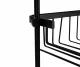 Ruhhy 00016723 Hanging Shower Caddy, Black