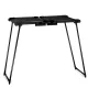 Massido Debora Slim Folding Clothes Airer, 19 m, Black