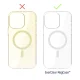 3mk EverClear MagPhone Case Cover Apple iPhone 14 Pro Max - Transparent