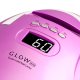 Glow UV/LED Manicure & Pedicure Lamp F2 RC 220 W, Pink–Gold (57 LED, Dual LED, Low Heat Mode, with Timer)