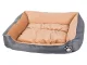 Pet Bed for Dogs and Cats, Size S, 52x47cm, Grey