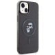 Karl Lagerfeld iPhone 15 Plus Case IML KC Glitter MagSafe, Black