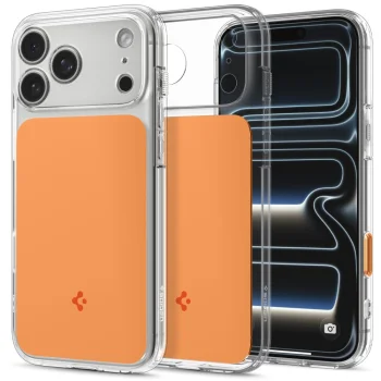 Spigen Ultra Hybrid MagSafe T Case for iPhone 18 Pro / 17 Pro, Orange