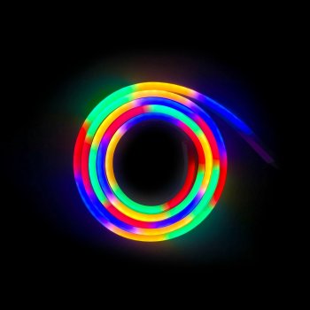 Flexible LED Neon Rope Light 10m RGB Strip CC-HY008-10