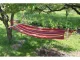 Colorful Garden Hammock with Wooden Spreader Bars, 200 x 80 cm