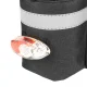 WYA26Y0S Thermal Bike Pannier Bag with Shoulder Strap, Black
