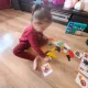 Kruzzel 00022426 Wooden Logic Puzzle with Geometric Shapes