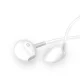 Dudao X10S Wired In-Ear Headphones 3.5mm Mini Jack 1.15m - White