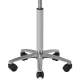 Beauty and hairdressing stool Gabbiano 001B, high, black