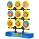Target Shooting Game Set with Toy Gun and 12 Soft Foam Balls