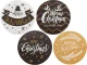 Decorative Christmas Stickers on a Roll 500 pcs 4cm