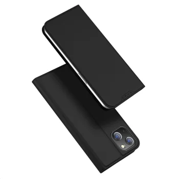 Dux Ducis iPhone 15 Plus Wallet Case Skin Pro, Black