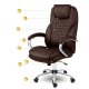 Sofotel Batory Ergonomic Office Chair, Chestnut