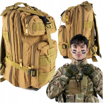 Military Style Tactical Backpack, 28L