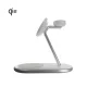 Puro Mag Station Qi2 3-in-1 Wireless Charger MagSafe Compatible, White