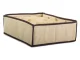 Underwear and Socks Drawer Organizer, 12 Compartments, Beige
