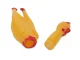 Squeaky Rubber Chicken Dog Chew Toy 31cm