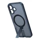 Torras Pstand Spin Case for iPhone 16, Black