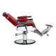 Barber Chair Gabbiano Royal X, Red